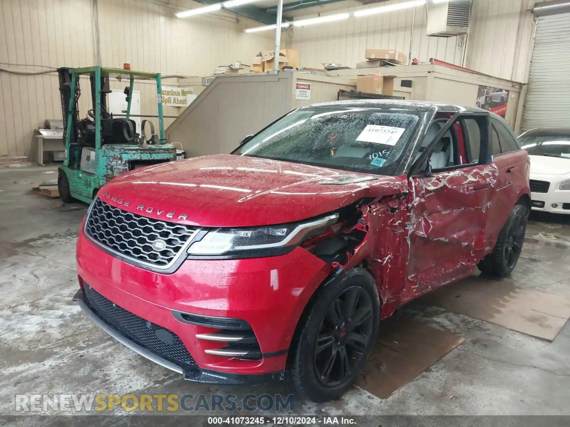 2 Photograph of a damaged car SALYT2EX4MA311015 LAND ROVER RANGE ROVER VELAR 2021