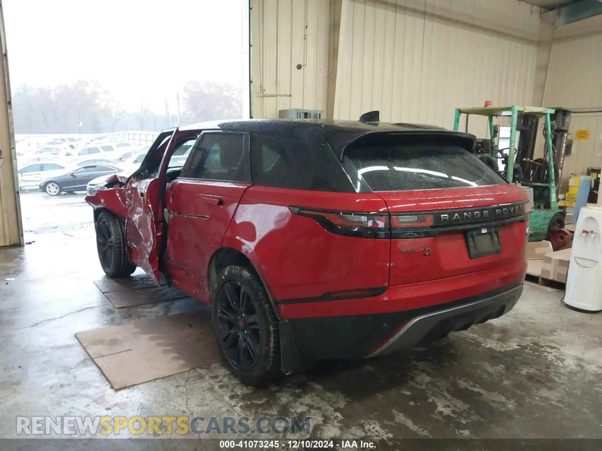 3 Photograph of a damaged car SALYT2EX4MA311015 LAND ROVER RANGE ROVER VELAR 2021