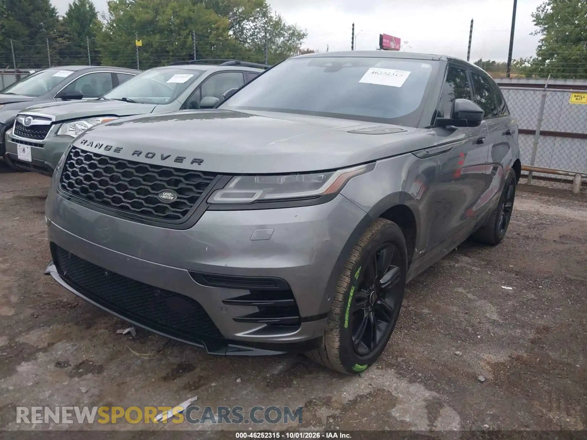2 Фотография поврежденного автомобиля SALYT2EX6MA314126 LAND ROVER RANGE ROVER VELAR 2021