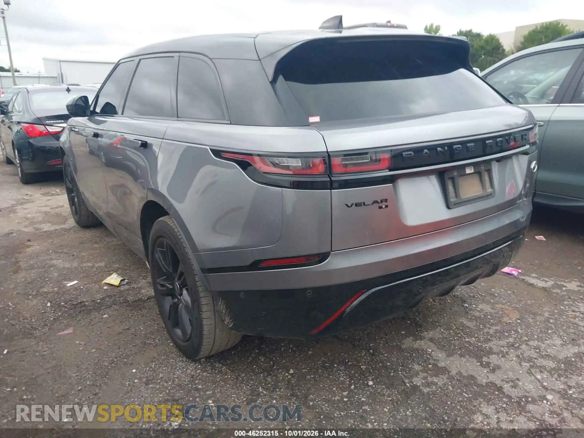 3 Фотография поврежденного автомобиля SALYT2EX6MA314126 LAND ROVER RANGE ROVER VELAR 2021