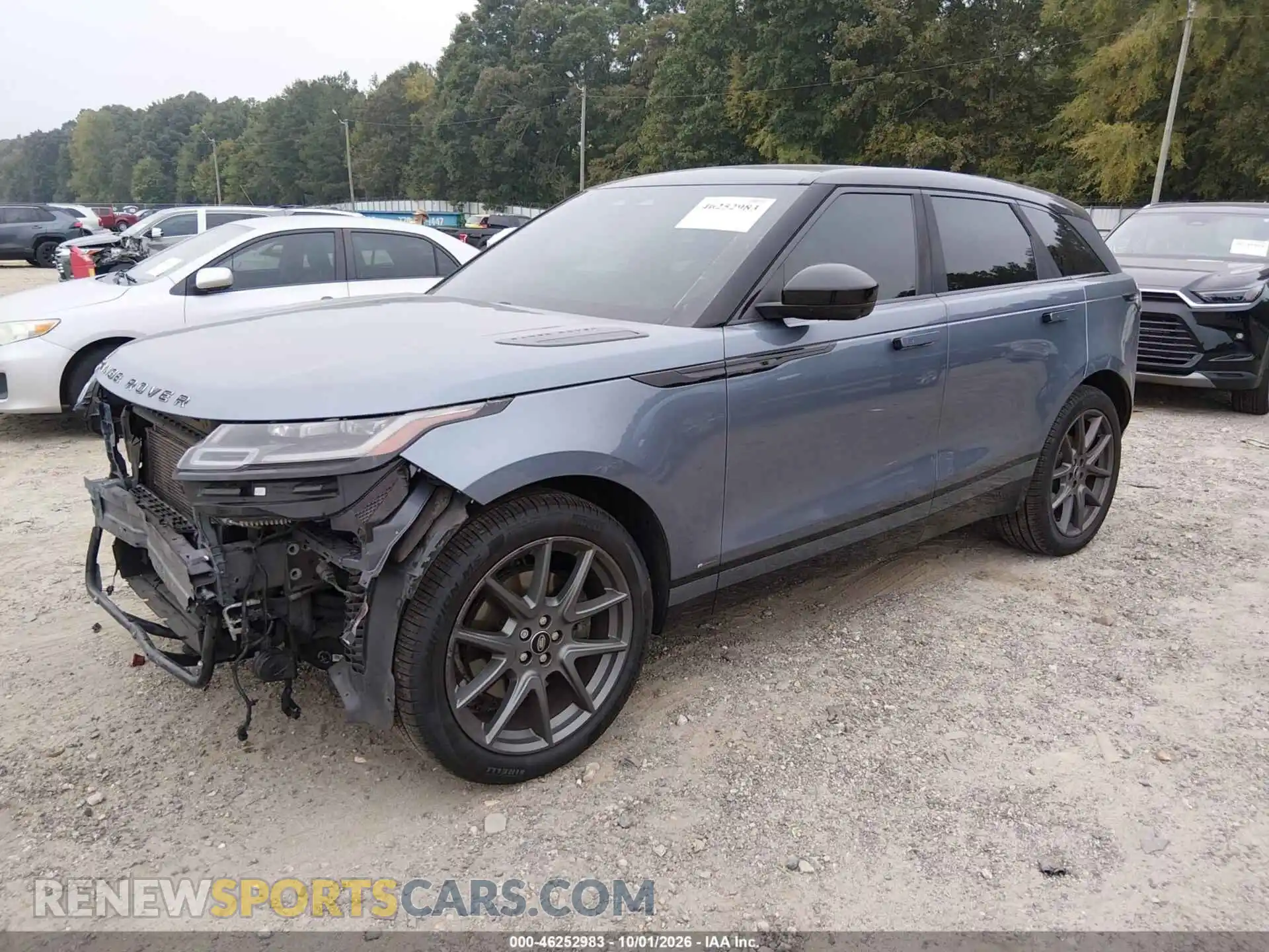 2 Photograph of a damaged car SALYT2EX8MA308246 LAND ROVER RANGE ROVER VELAR 2021