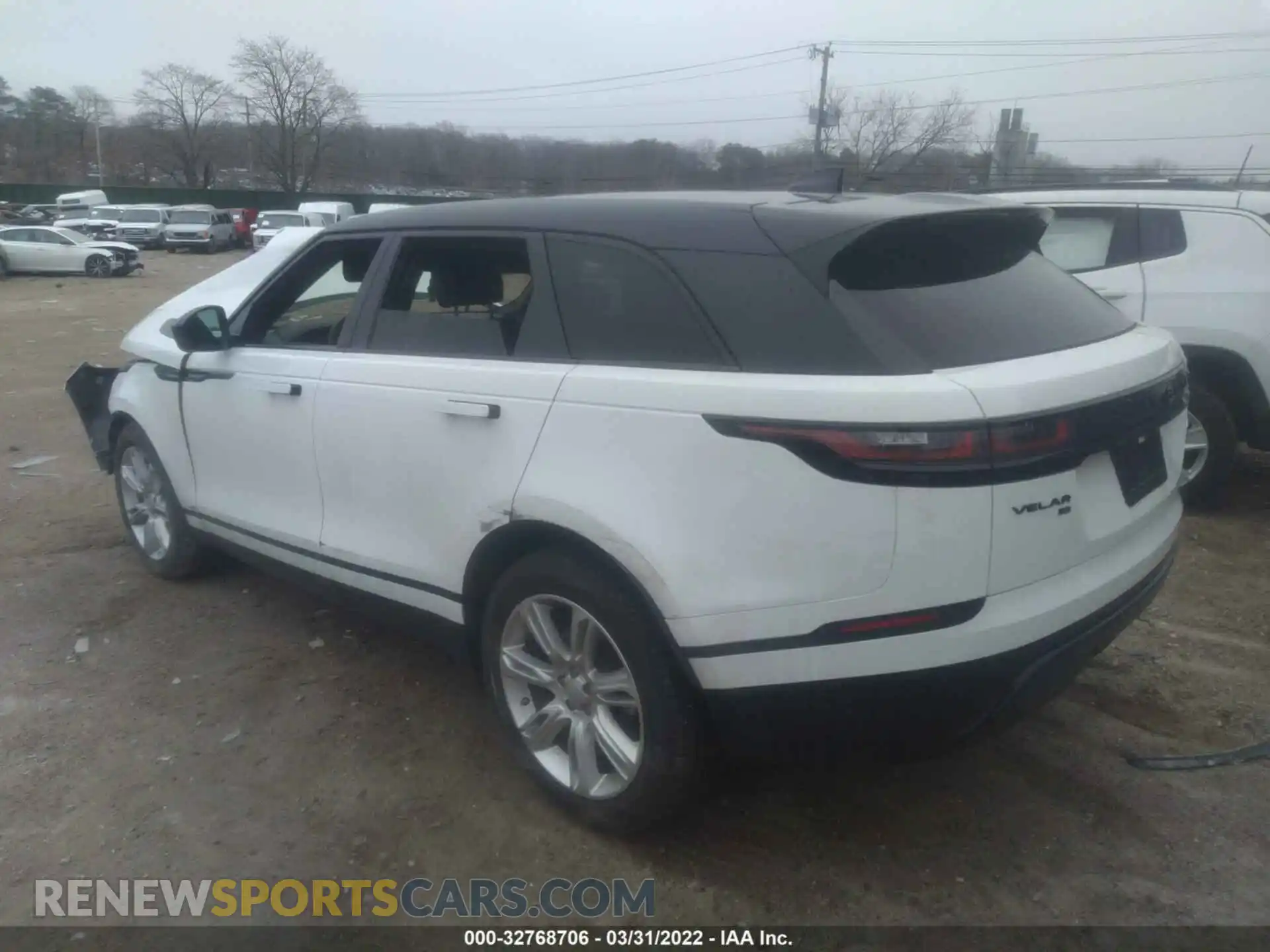 3 Фотография поврежденного автомобиля SALYT2EX9MA307574 LAND ROVER RANGE ROVER VELAR 2021