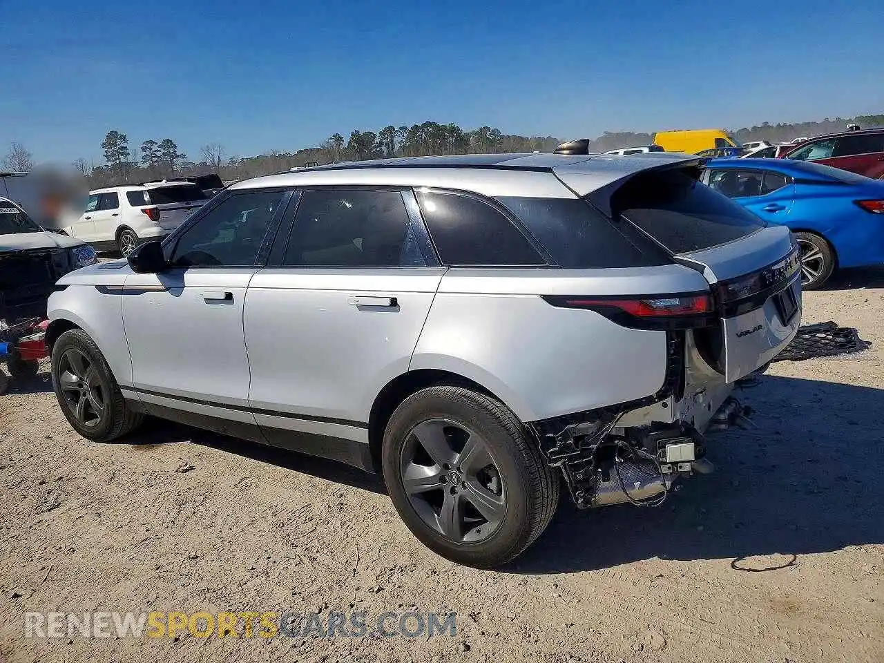 2 Photograph of a damaged car SALYT2EX2PA349976 LAND ROVER RANGE ROVER VELAR 2023