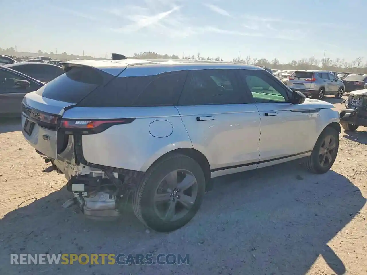3 Photograph of a damaged car SALYT2EX2PA349976 LAND ROVER RANGE ROVER VELAR 2023