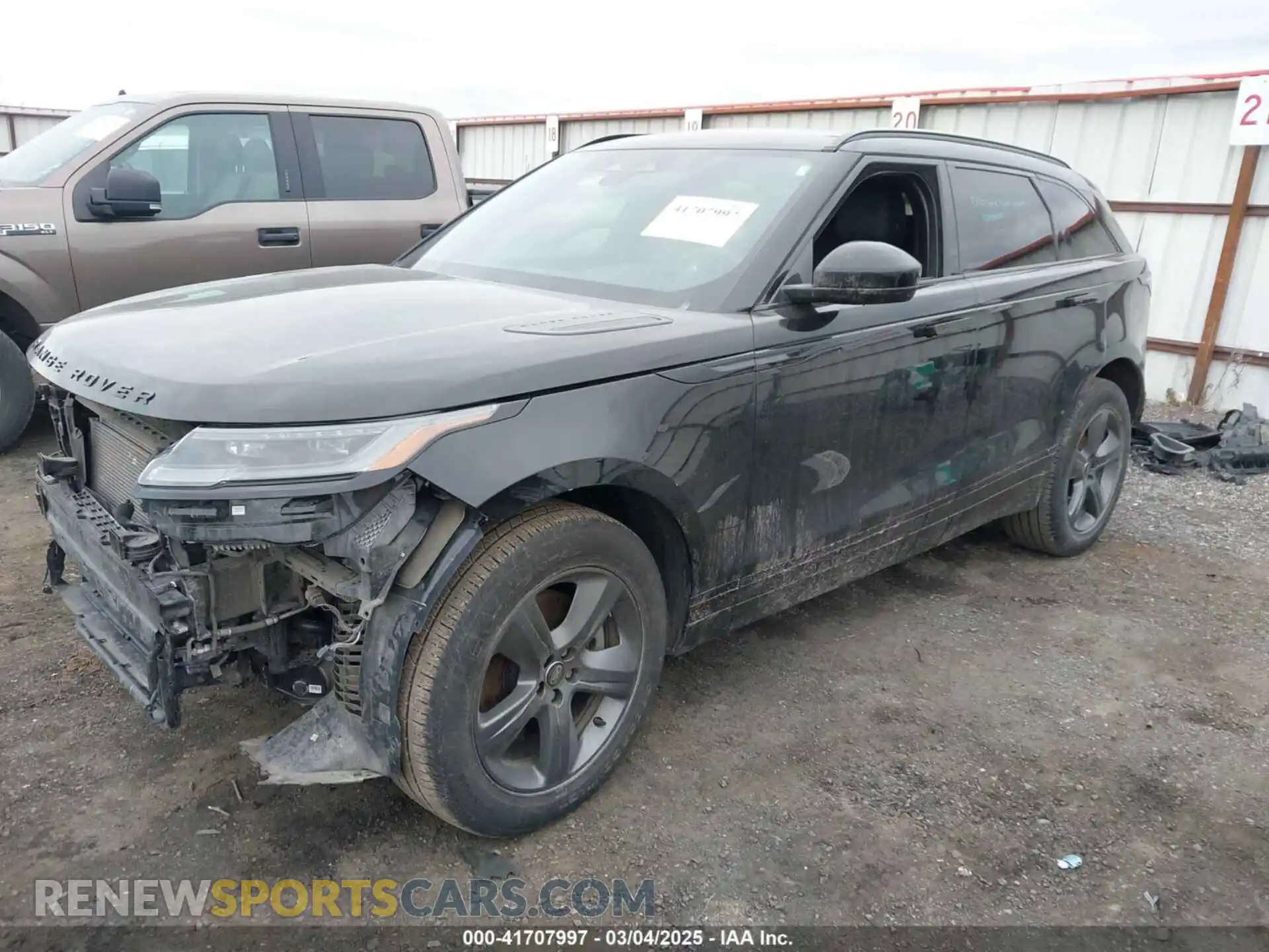 2 Photograph of a damaged car SALYL2EX1SA397574 LAND ROVER RANGE ROVER VELAR 2025