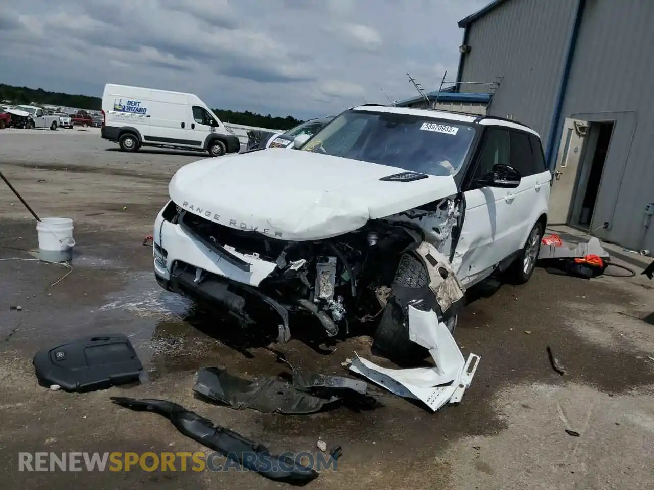 2 Photograph of a damaged car SALWR2KFXGA103727 LAND ROVER RANGEROVER 2016