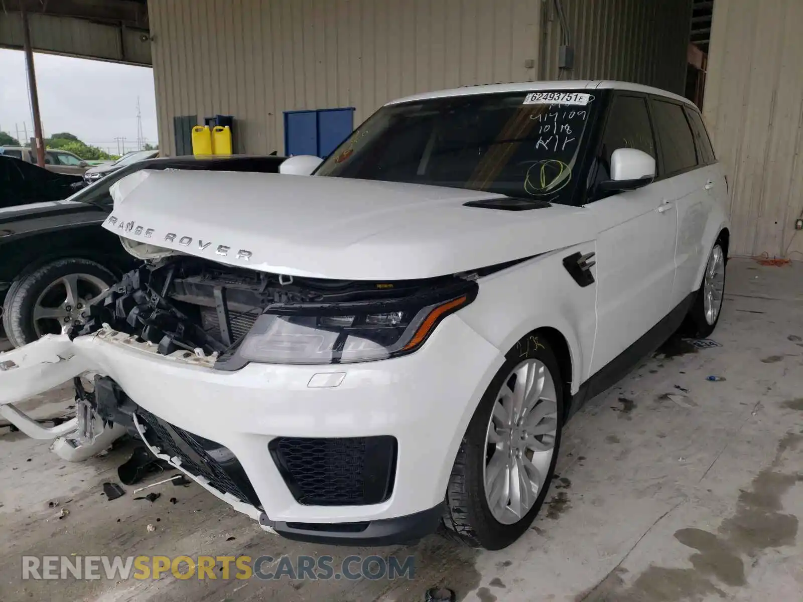 2 Photograph of a damaged car SALWG2RV2JA414109 LAND ROVER RANGEROVER 2018