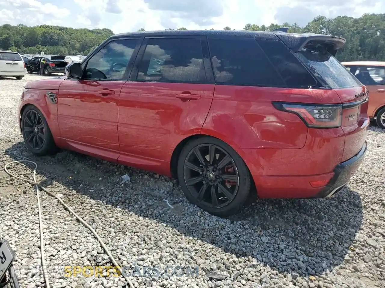 2 Photograph of a damaged car SALWR2RE5JA198735 LAND ROVER RANGEROVER 2018