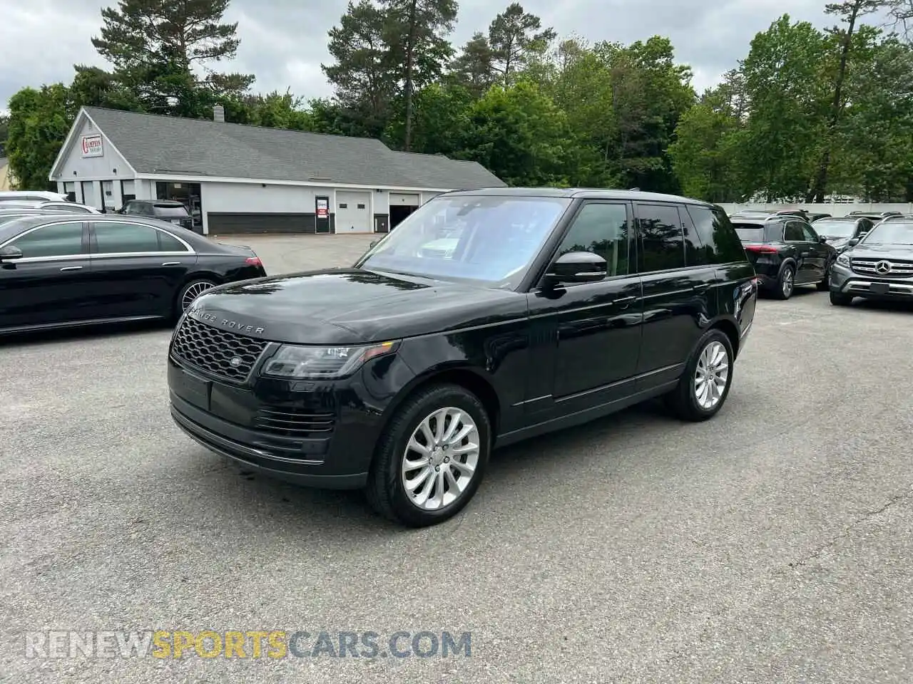 2 fotografías del automóvil dañado SALGR2RV3KA540463 LAND ROVER RANGEROVER 2019