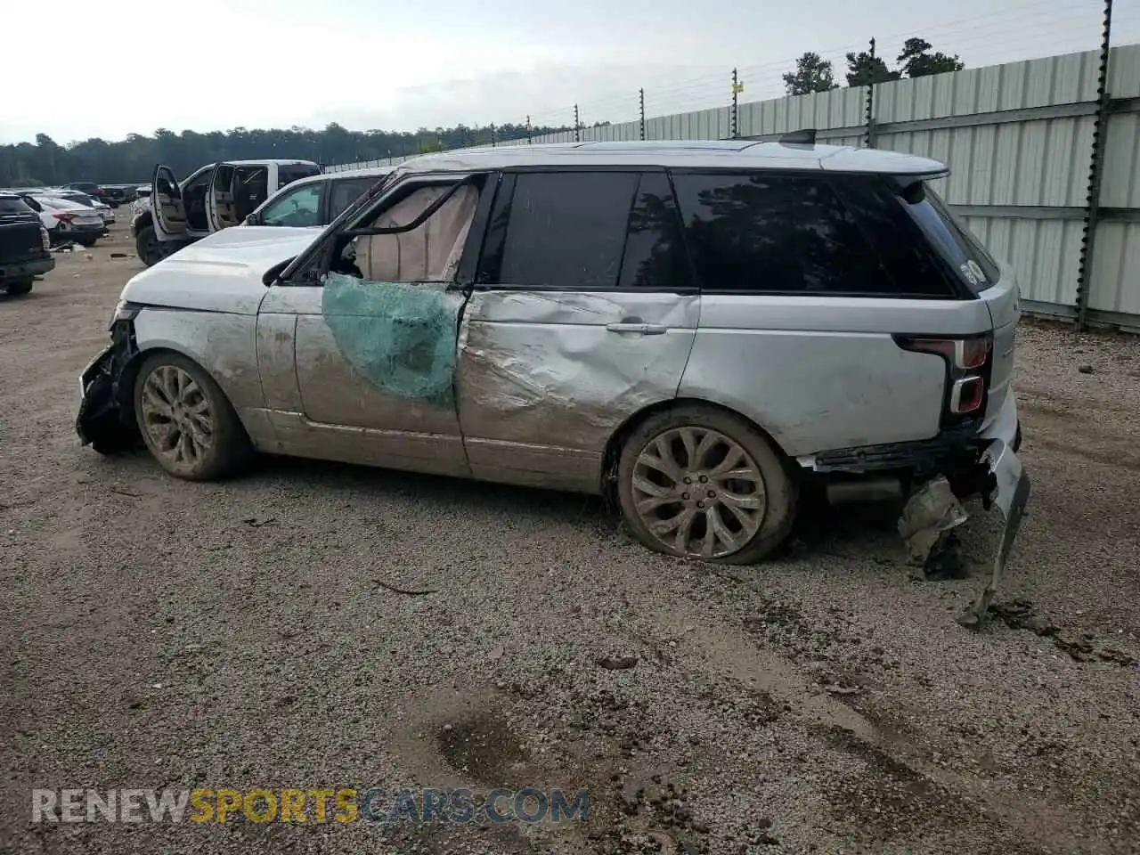 2 Photograph of a damaged car SALGS2RE3KA530410 LAND ROVER RANGEROVER 2019
