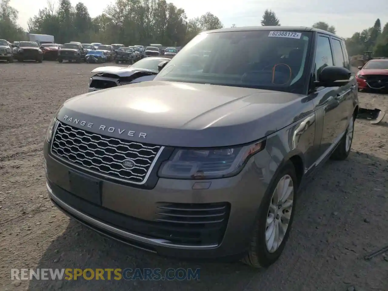 2 Photograph of a damaged car SALGS2RE5KA548293 LAND ROVER RANGEROVER 2019
