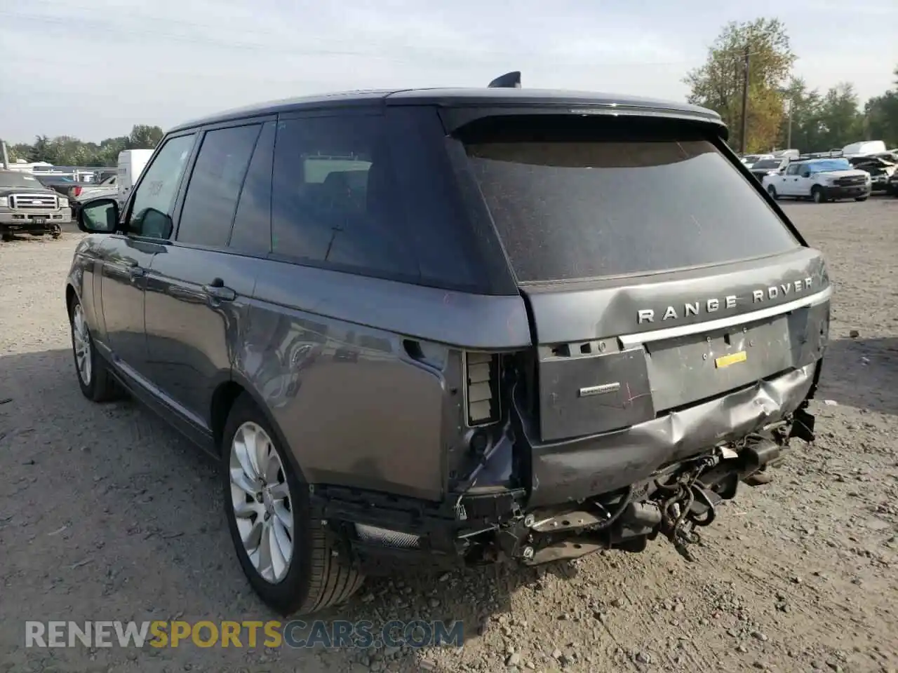3 Photograph of a damaged car SALGS2RE5KA548293 LAND ROVER RANGEROVER 2019
