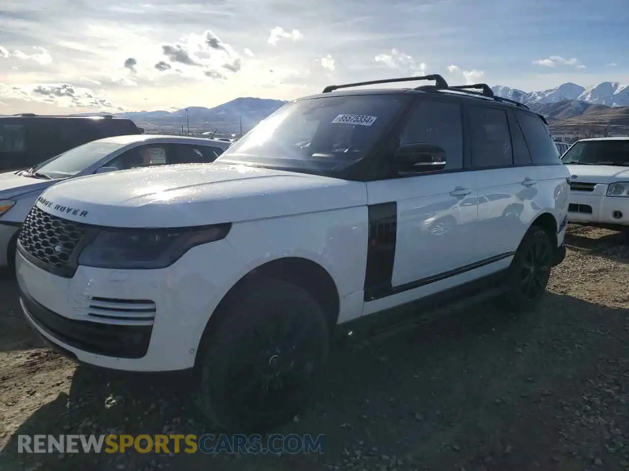 1 Photograph of a damaged car SALGS2RE7KA537635 LAND ROVER RANGEROVER 2019