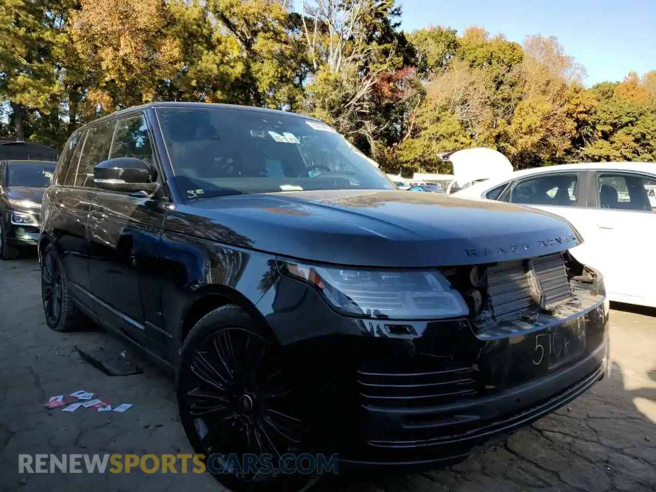 1 Фотография поврежденного автомобиля SALGS2RE8KA543329 LAND ROVER RANGEROVER 2019