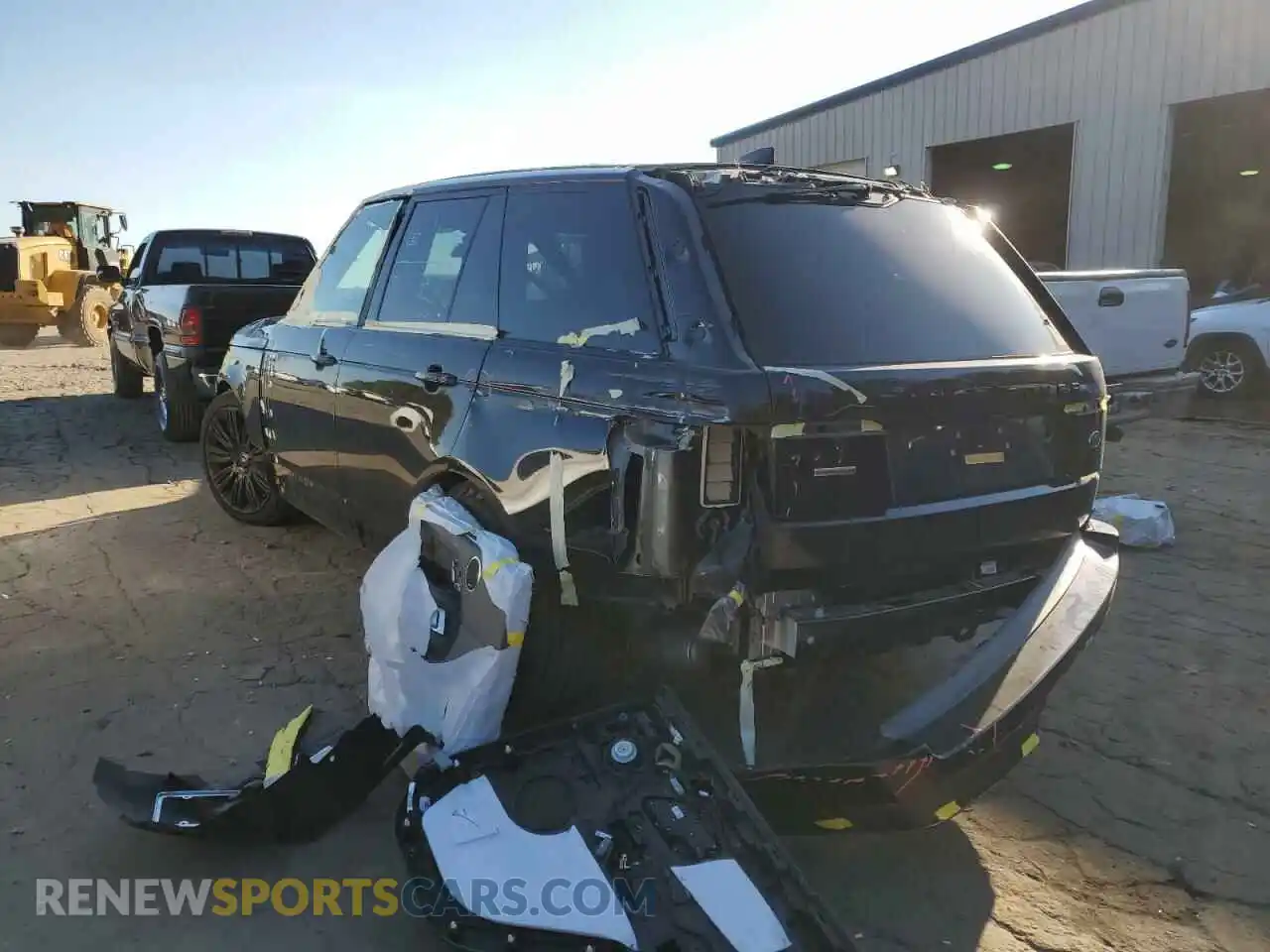3 Фотография поврежденного автомобиля SALGS2RE8KA543329 LAND ROVER RANGEROVER 2019