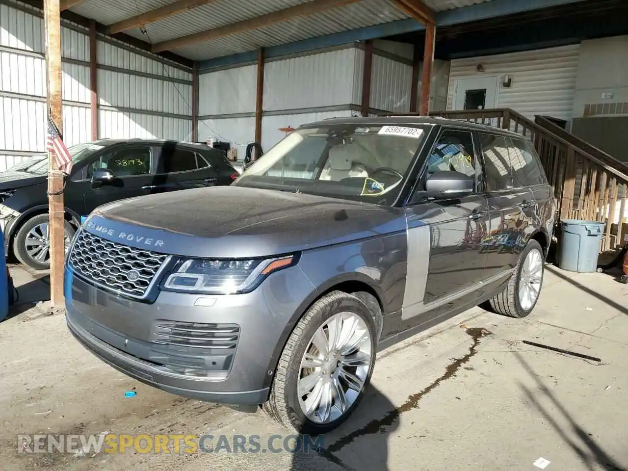 2 Фотография поврежденного автомобиля SALGS2RK7KA528584 LAND ROVER RANGEROVER 2019