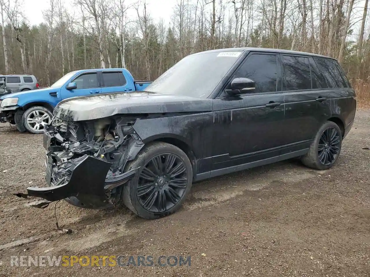 1 Photograph of a damaged car SALGS2RK7KA536331 LAND ROVER RANGEROVER 2019