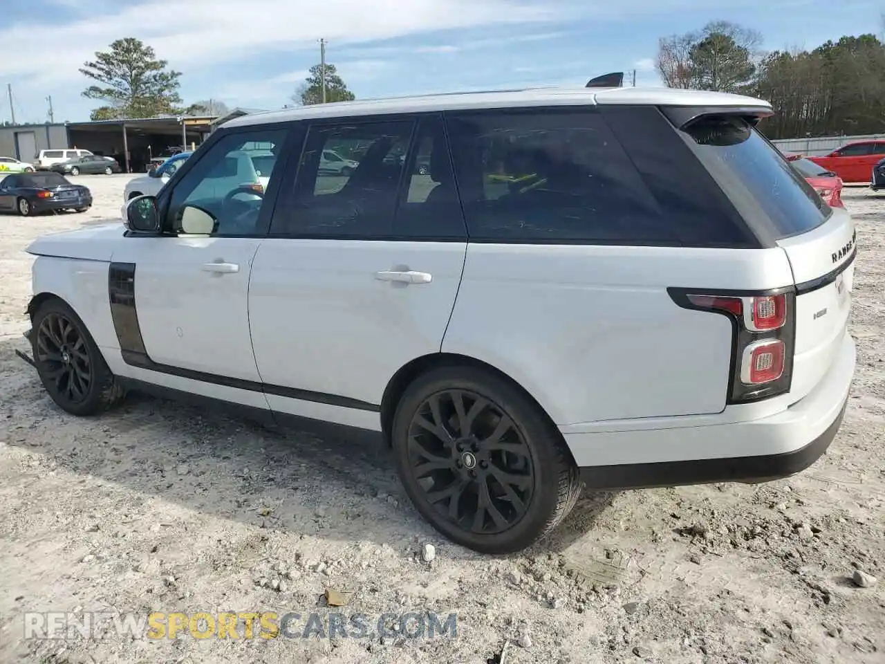 2 fotografías del automóvil dañado SALGS2SV0KA543416 LAND ROVER RANGEROVER 2019