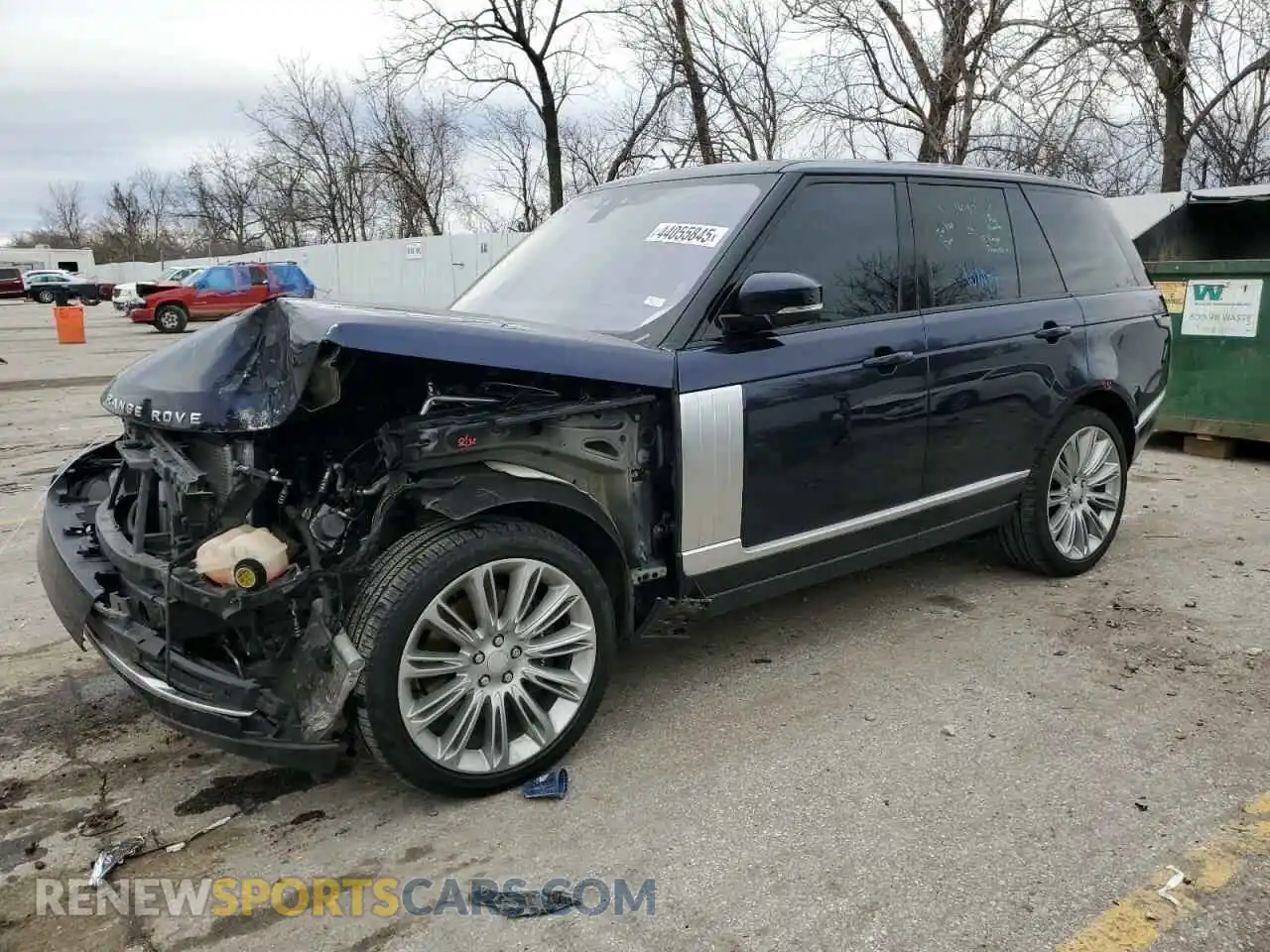 1 Photograph of a damaged car SALGS2SV2KA521580 LAND ROVER RANGEROVER 2019