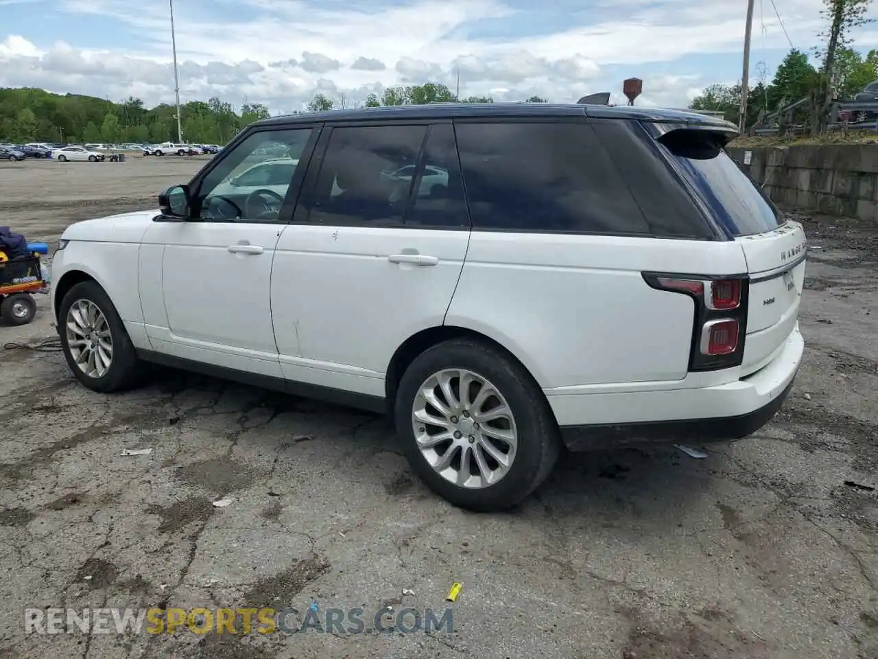 2 Photograph of a damaged car SALGS2SV2KA557981 LAND ROVER RANGEROVER 2019