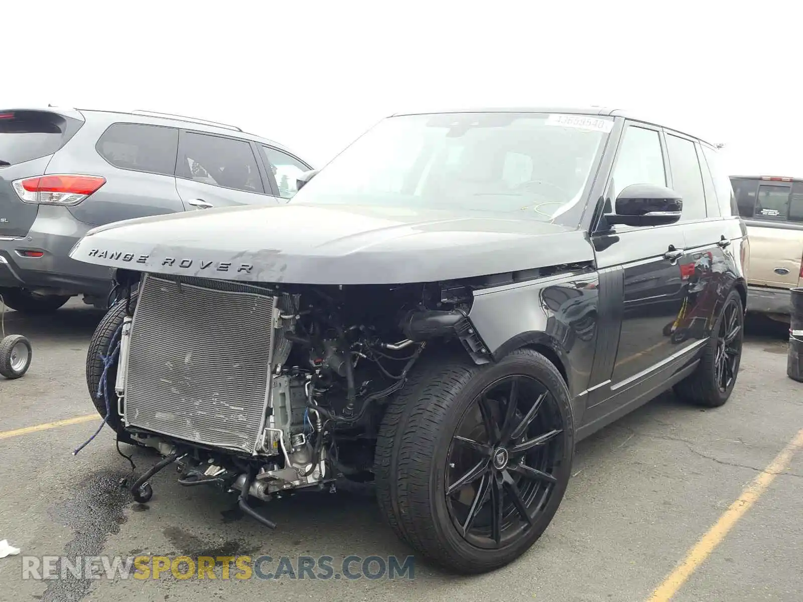 2 Photograph of a damaged car SALGS2SV3KA542289 LAND ROVER RANGEROVER 2019