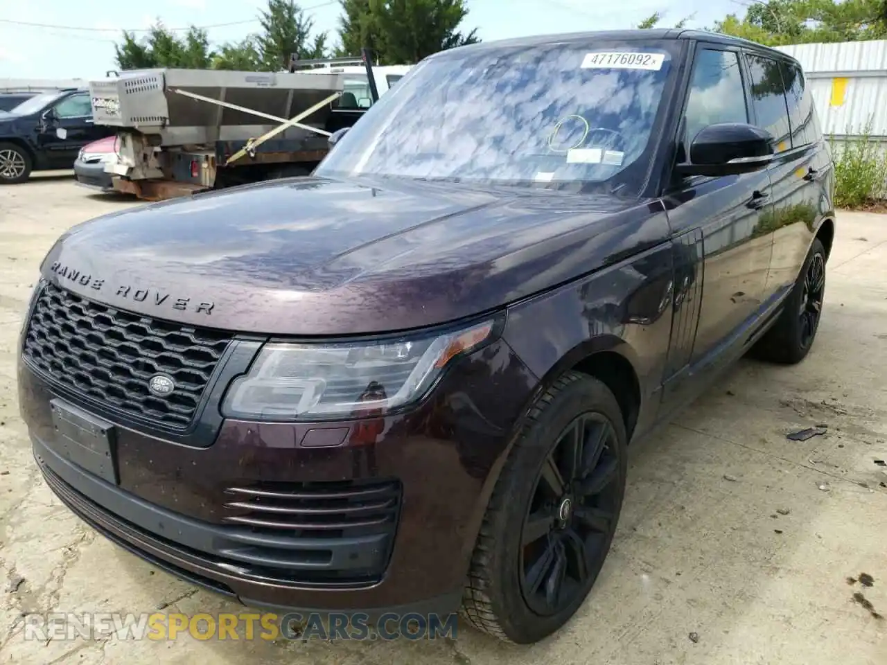 2 Photograph of a damaged car SALGS2SV4KA554824 LAND ROVER RANGEROVER 2019
