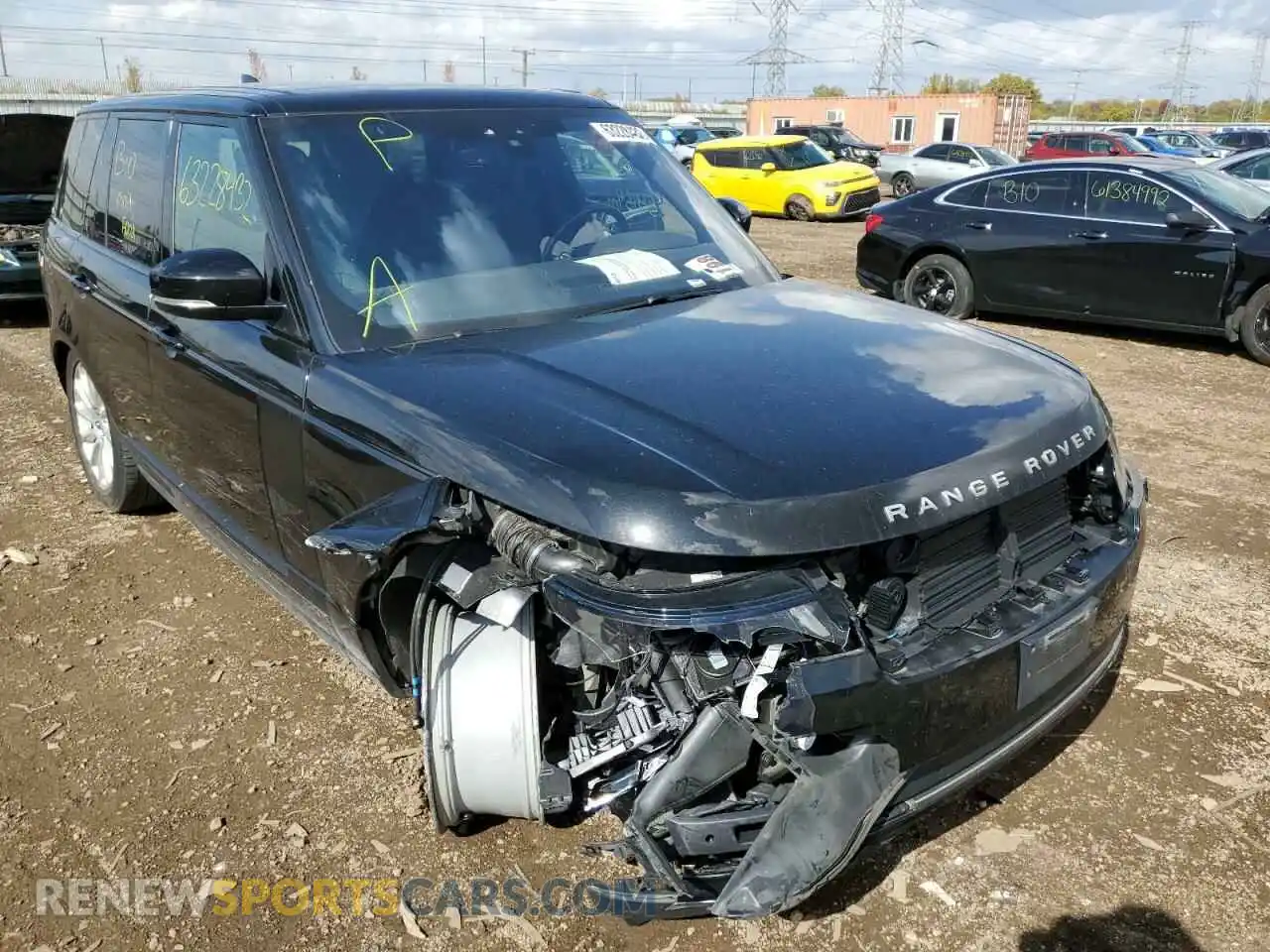 1 Photograph of a damaged car SALGS2SV6KA560656 LAND ROVER RANGEROVER 2019