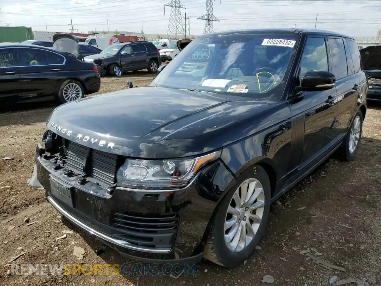 2 Photograph of a damaged car SALGS2SV6KA560656 LAND ROVER RANGEROVER 2019