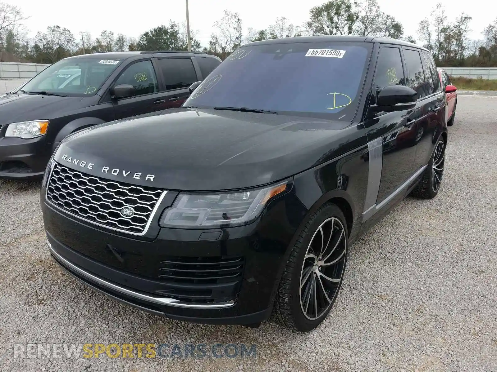 2 Photograph of a damaged car SALGS2SV8KA540991 LAND ROVER RANGEROVER 2019