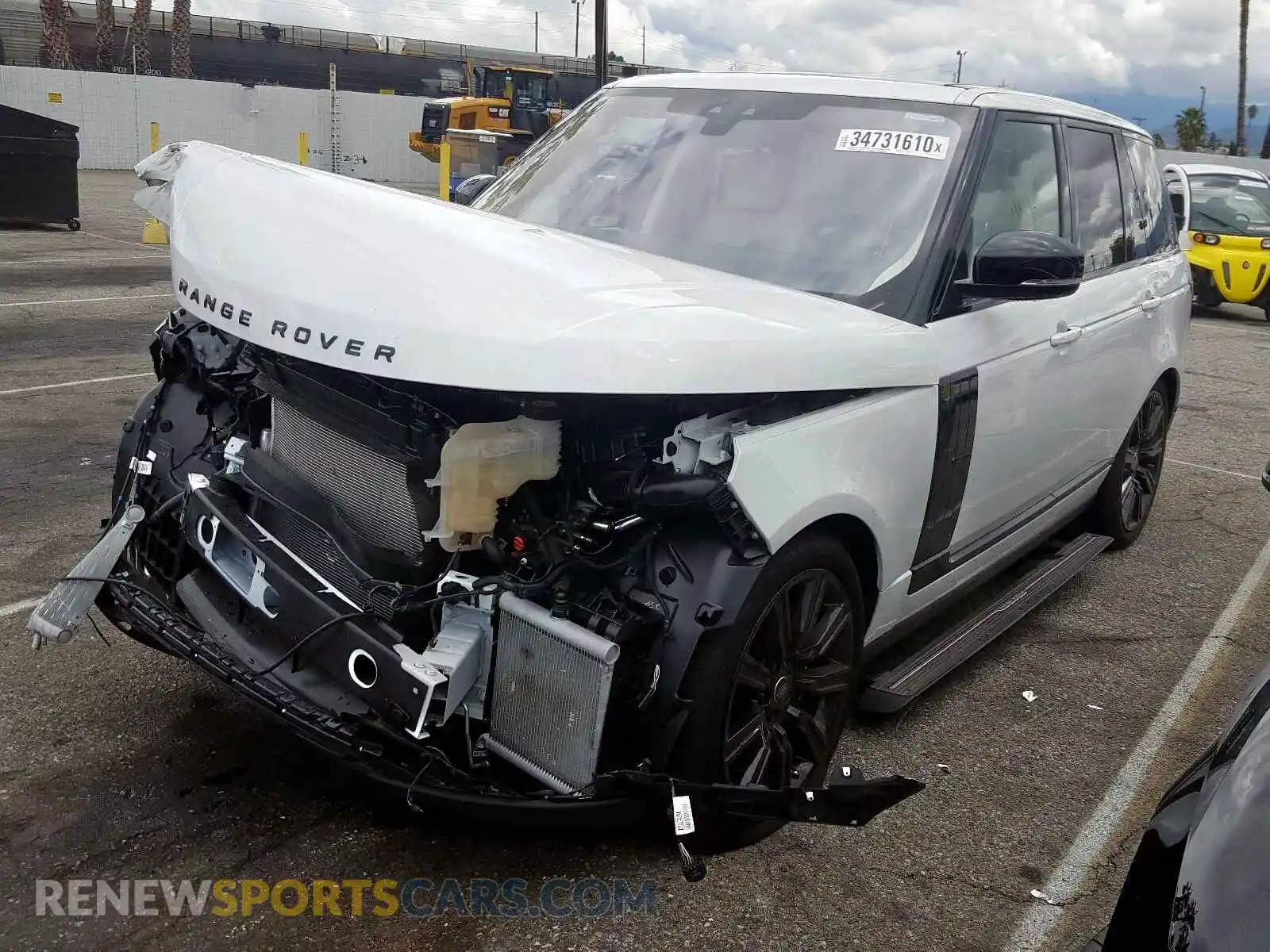 2 Photograph of a damaged car SALGS2SV8KA549125 LAND ROVER RANGEROVER 2019