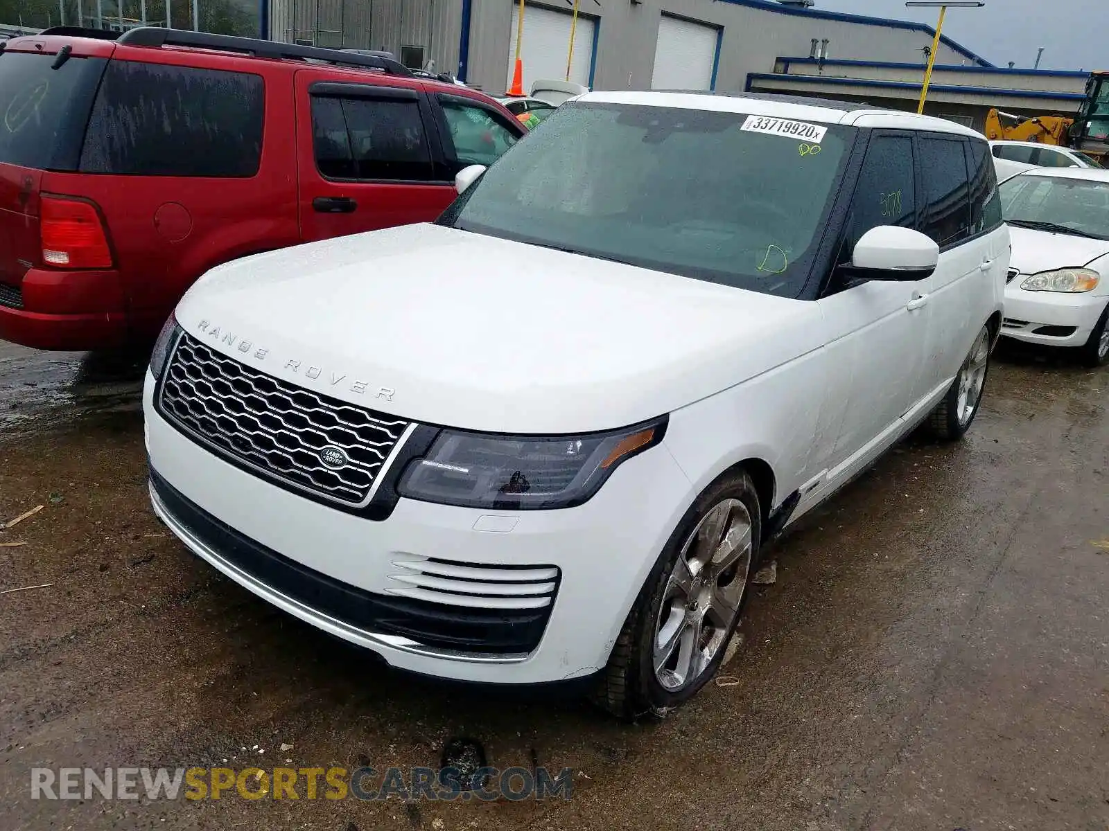 2 fotografías del automóvil dañado SALGS5REXKA553331 LAND ROVER RANGEROVER 2019