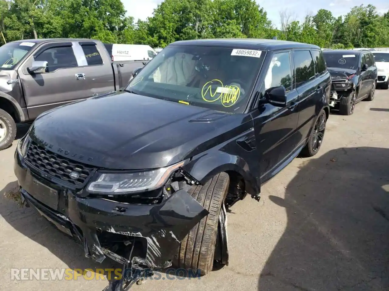 2 Photograph of a damaged car SALWR2RE9KA869129 LAND ROVER RANGEROVER 2019