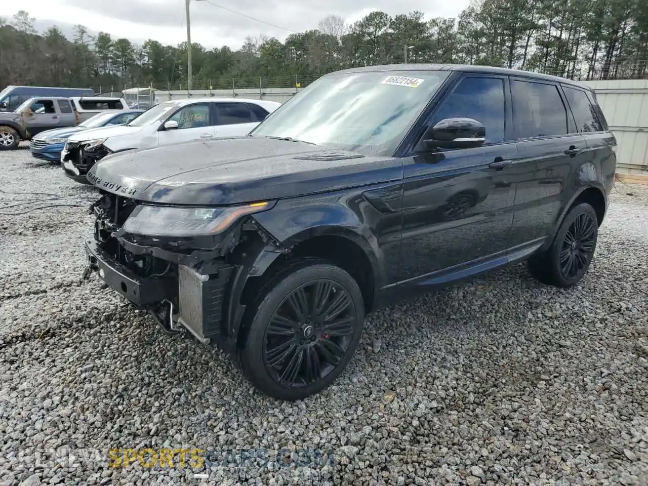 1 Photograph of a damaged car SALWR2REXKA825317 LAND ROVER RANGEROVER 2019