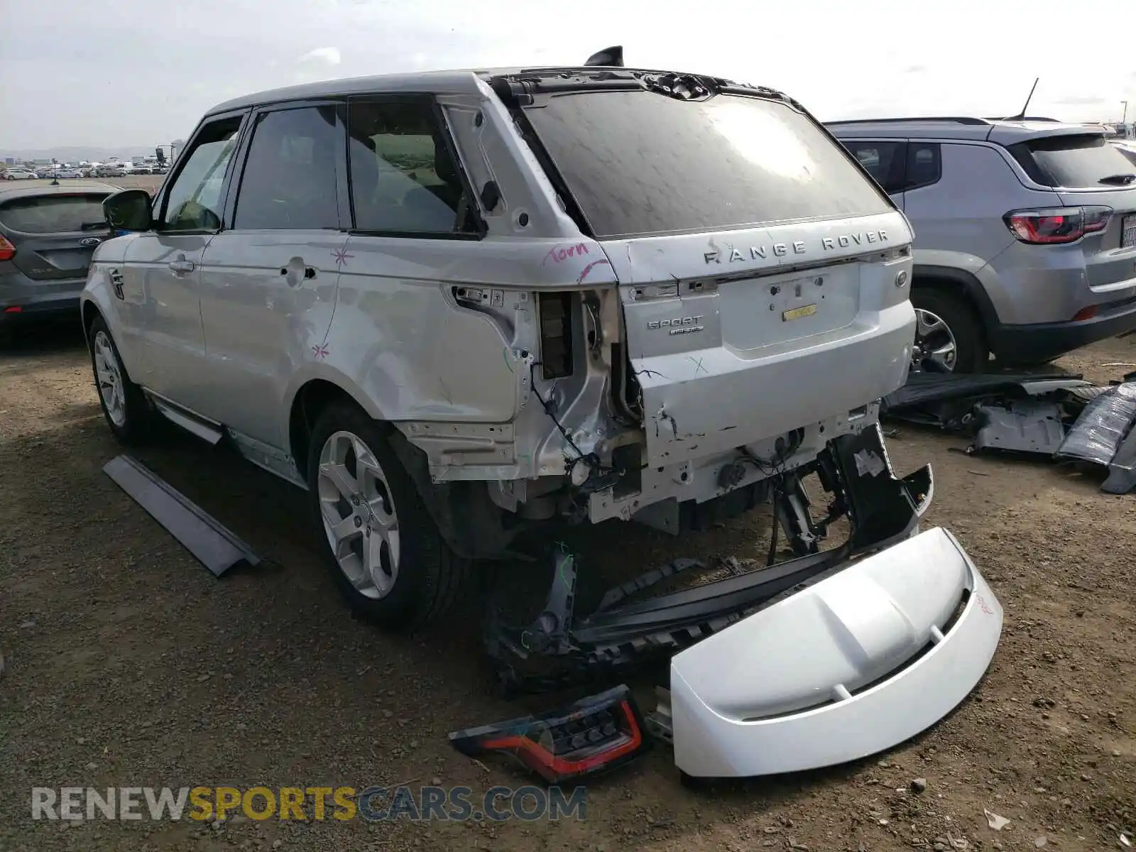 3 Photograph of a damaged car SALWR2RK2KA814334 LAND ROVER RANGEROVER 2019