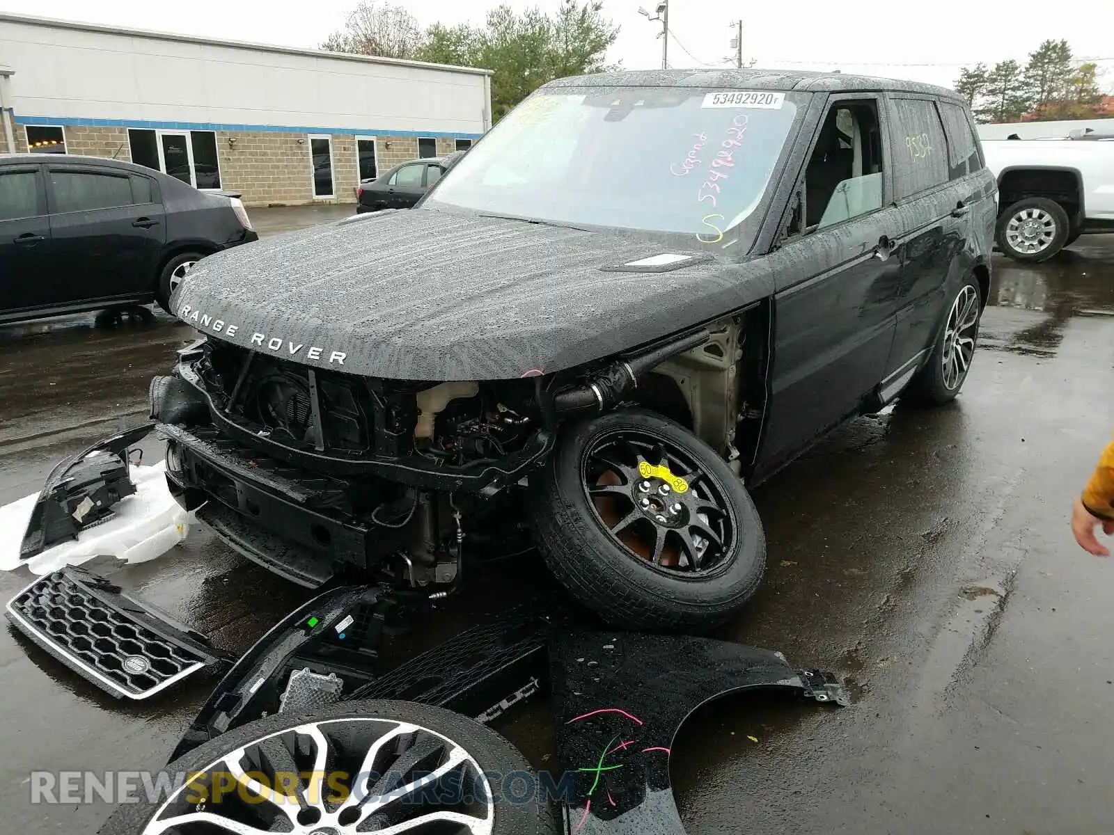2 Photograph of a damaged car SALWR2RU4KA875752 LAND ROVER RANGEROVER 2019