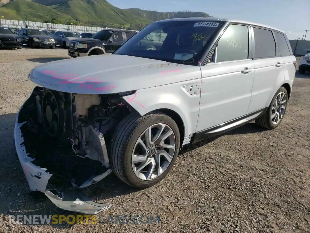 2 fotografías del automóvil dañado SALWR2RU9KA867369 LAND ROVER RANGEROVER 2019