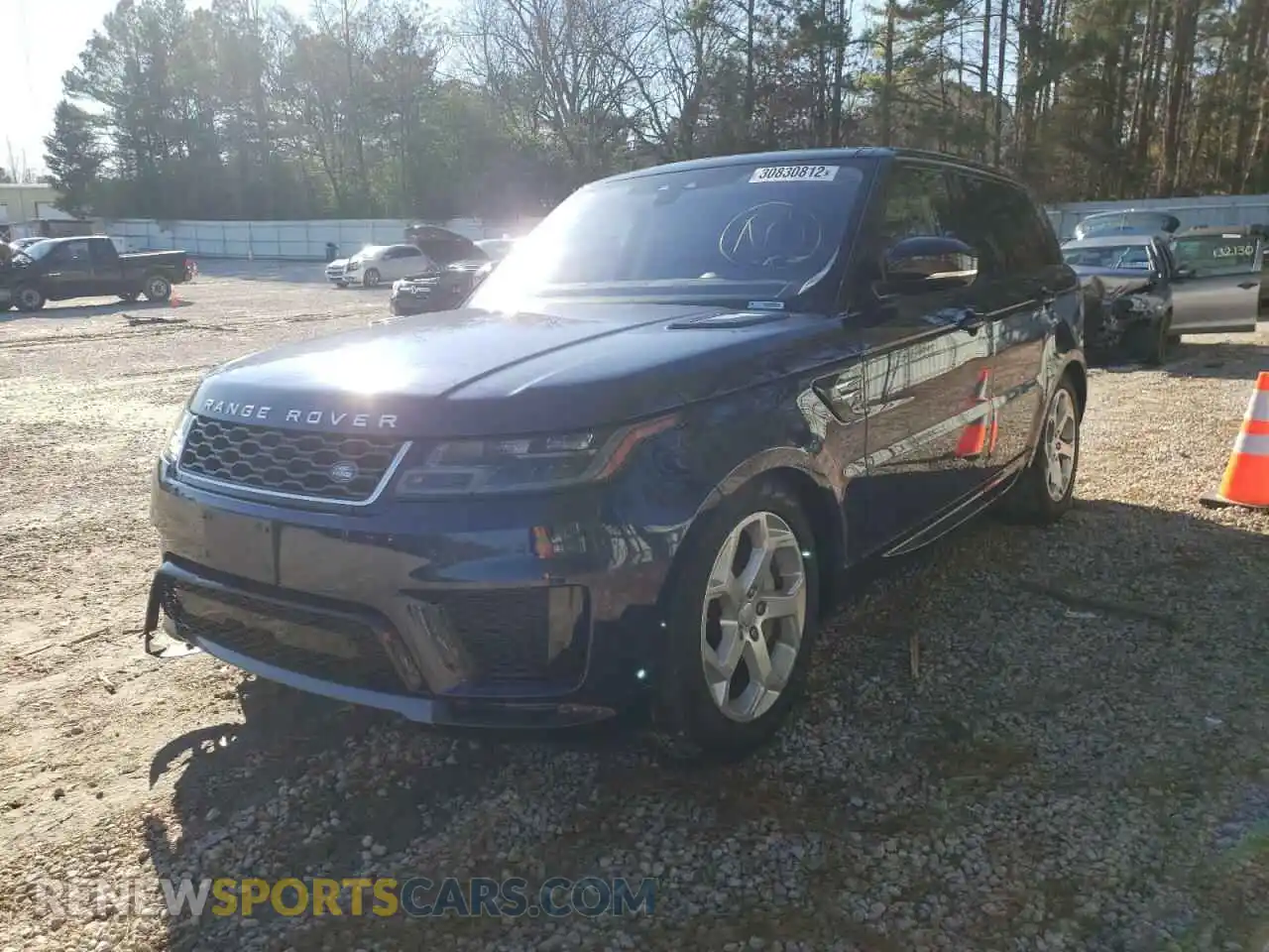 2 fotografías del automóvil dañado SALWR2RV0KA847732 LAND ROVER RANGEROVER 2019