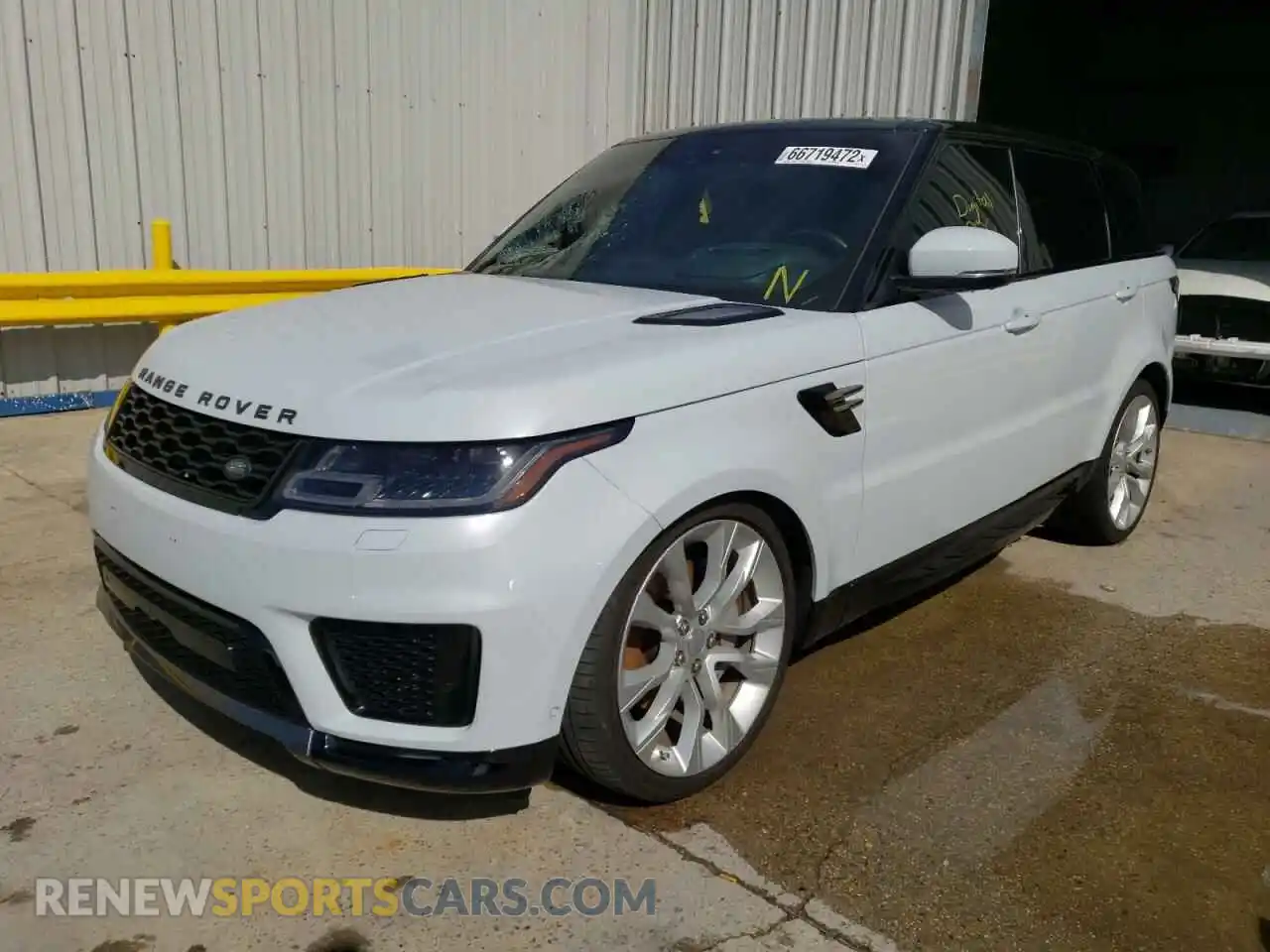 2 Photograph of a damaged car SALWR2RV2KA414977 LAND ROVER RANGEROVER 2019