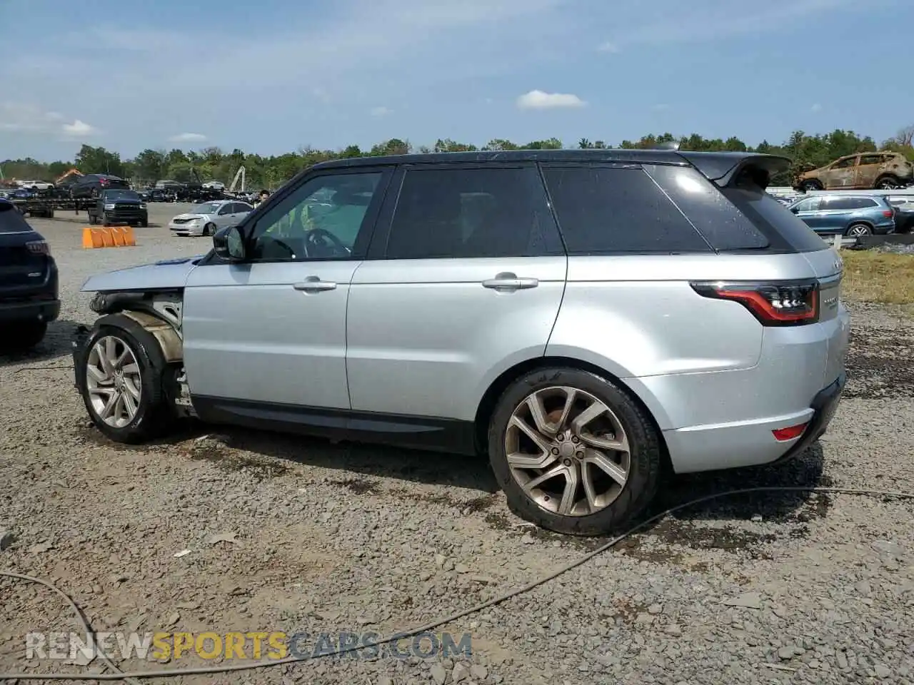 2 fotografías del automóvil dañado SALWR2RV5KA824737 LAND ROVER RANGEROVER 2019