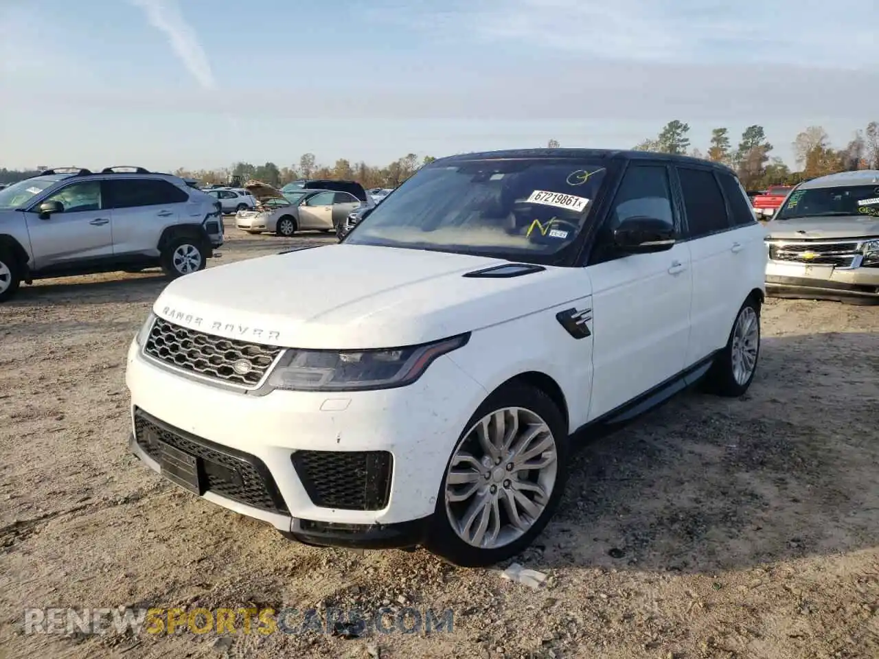 2 Photograph of a damaged car SALWR2RV6KA840106 LAND ROVER RANGEROVER 2019