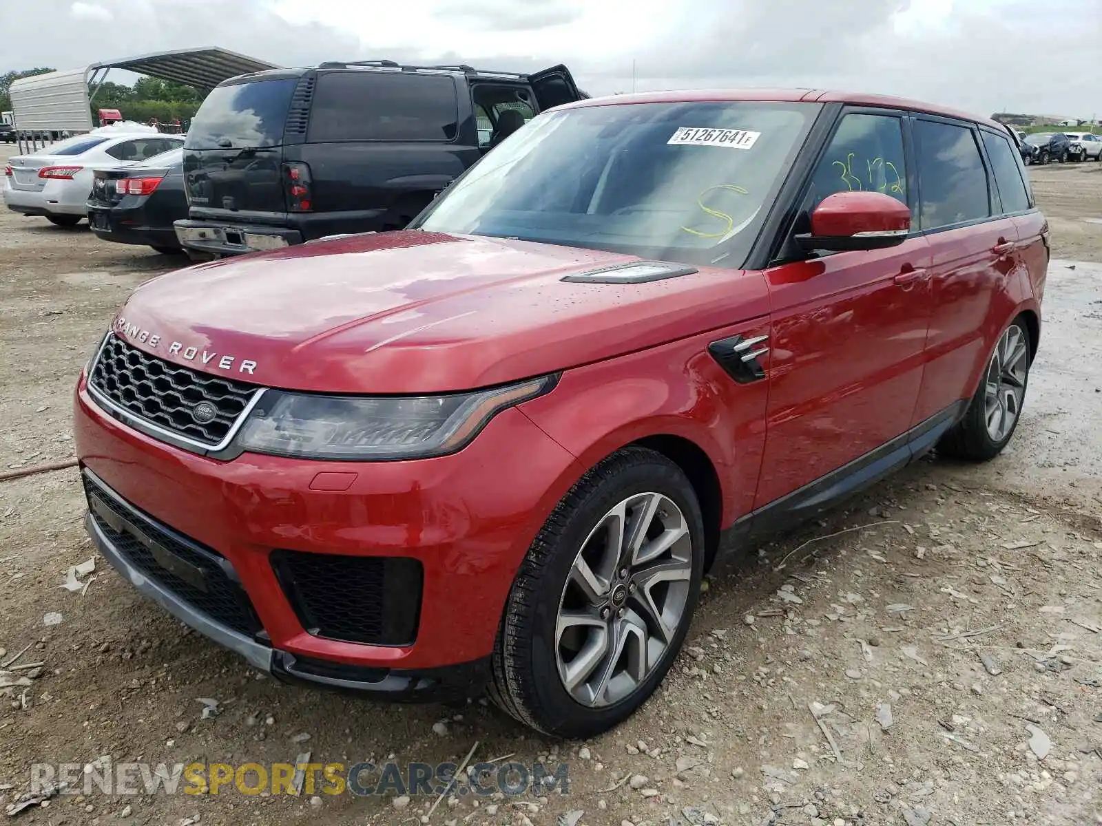 2 Photograph of a damaged car SALWR2RV7KA426185 LAND ROVER RANGEROVER 2019