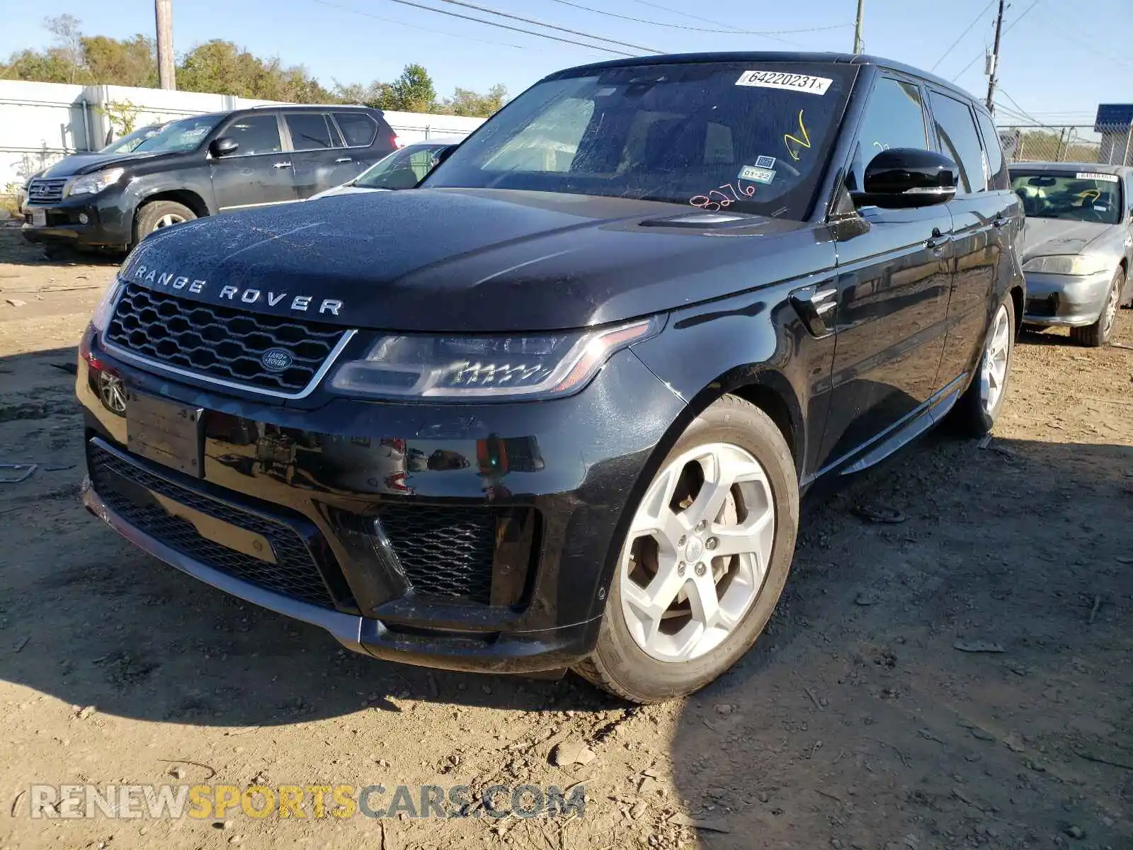 2 Photograph of a damaged car SALWR2RVXKA838276 LAND ROVER RANGEROVER 2019