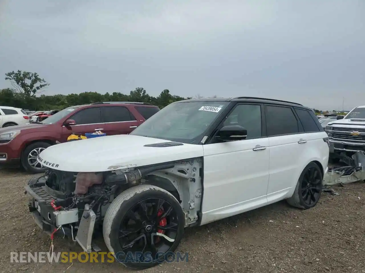 1 Фотография поврежденного автомобиля SALWS2SU7KA861505 LAND ROVER RANGEROVER 2019