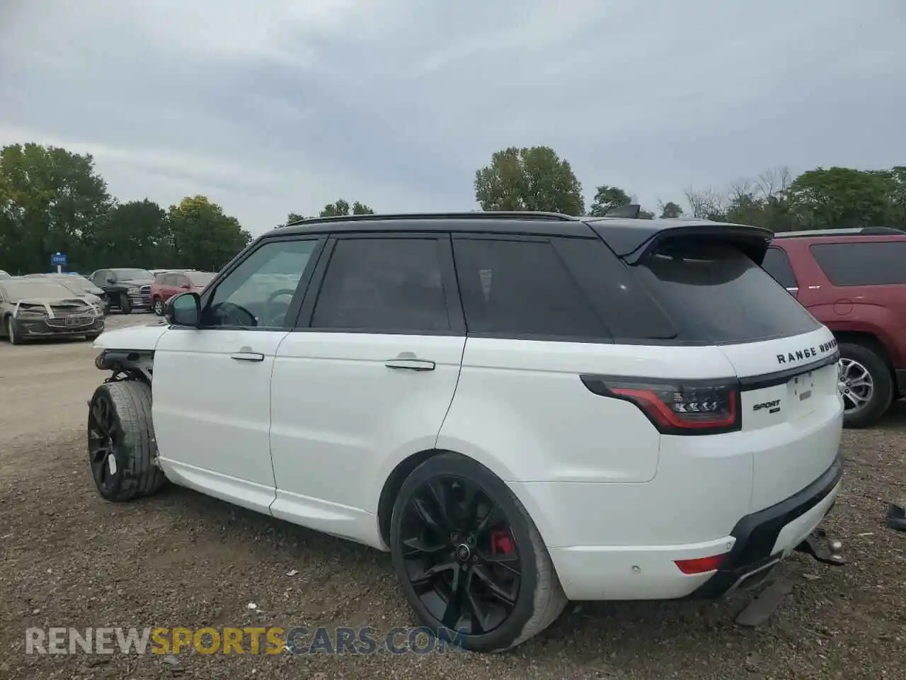 2 Фотография поврежденного автомобиля SALWS2SU7KA861505 LAND ROVER RANGEROVER 2019