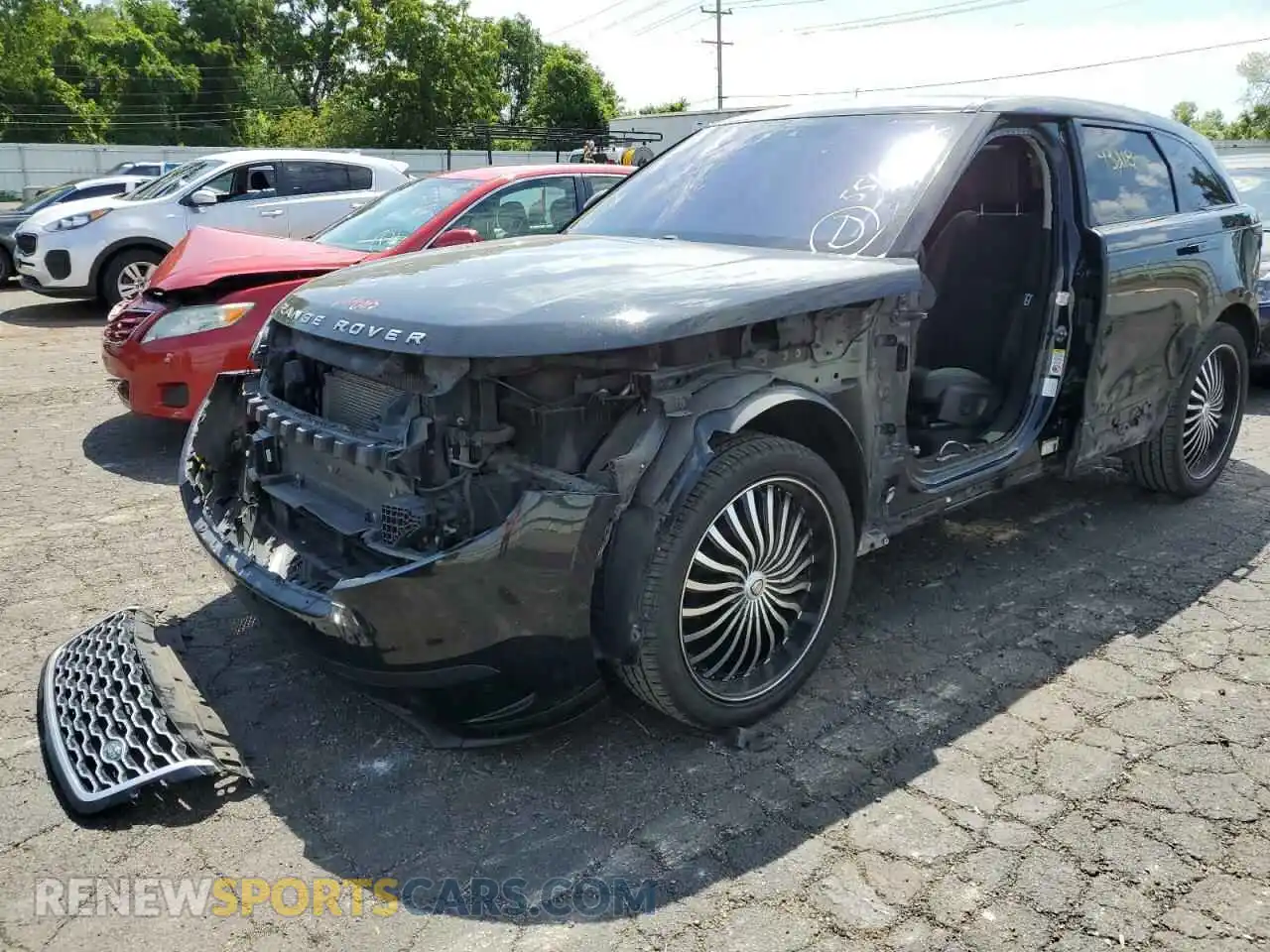 2 Photograph of a damaged car SALYA2EX7KA202213 LAND ROVER RANGEROVER 2019