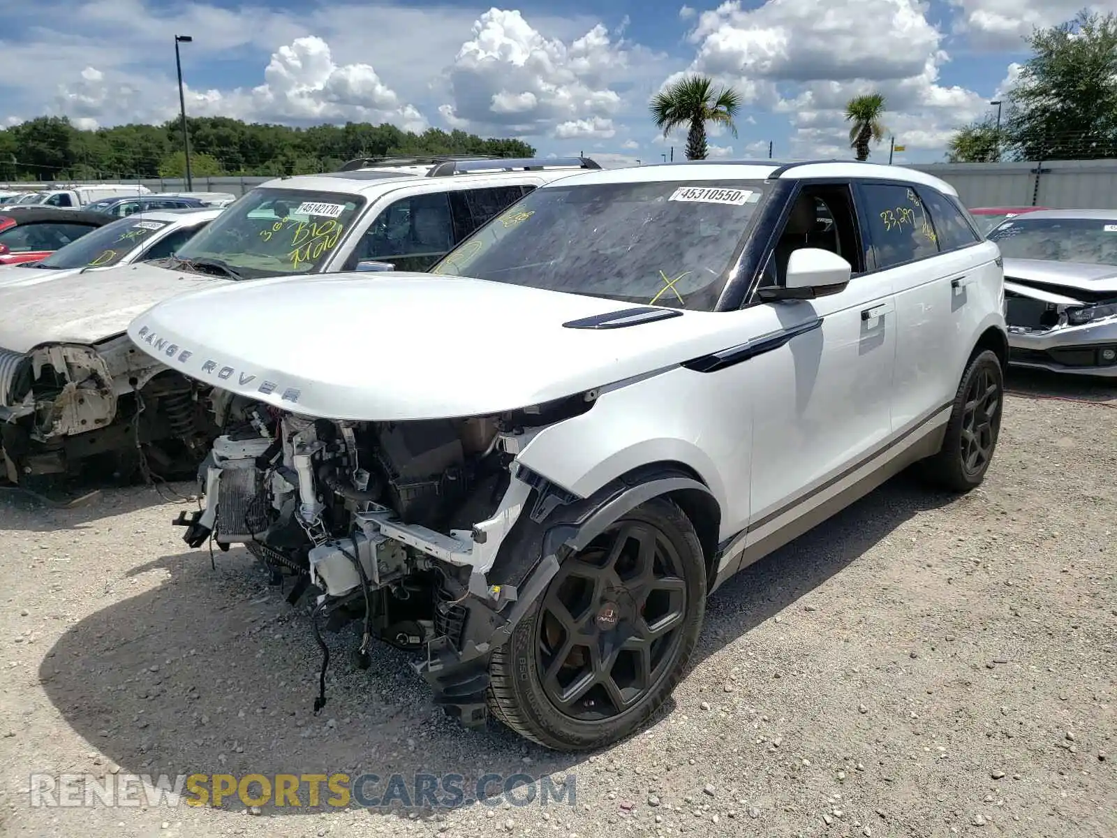 2 Photograph of a damaged car SALYB2EX2KA798389 LAND ROVER RANGEROVER 2019
