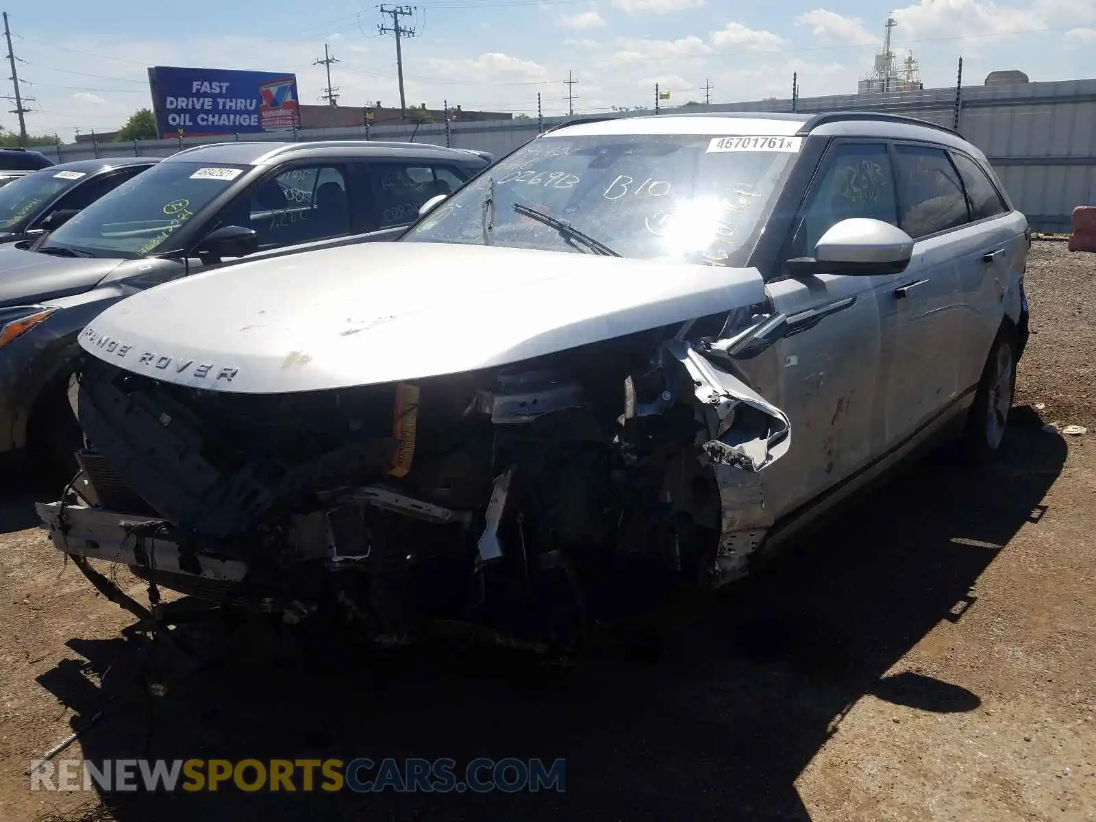 2 Photograph of a damaged car SALYB2EX6KA797701 LAND ROVER RANGEROVER 2019