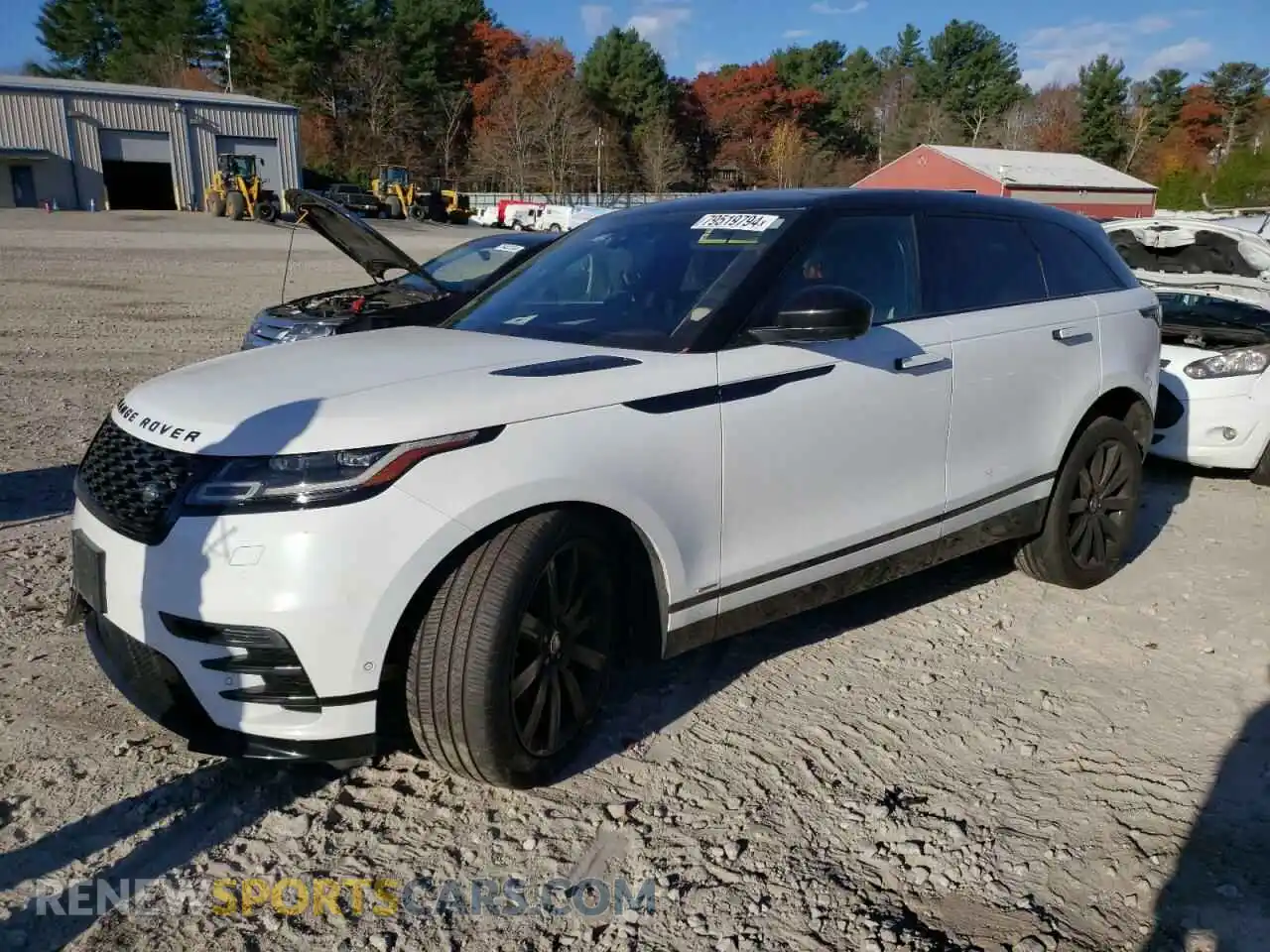 1 fotografías del automóvil dañado SALYL2EX0KA206565 LAND ROVER RANGEROVER 2019
