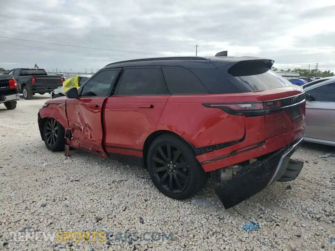 2 Фотография поврежденного автомобиля SALYL2EX2KA211086 LAND ROVER RANGEROVER 2019