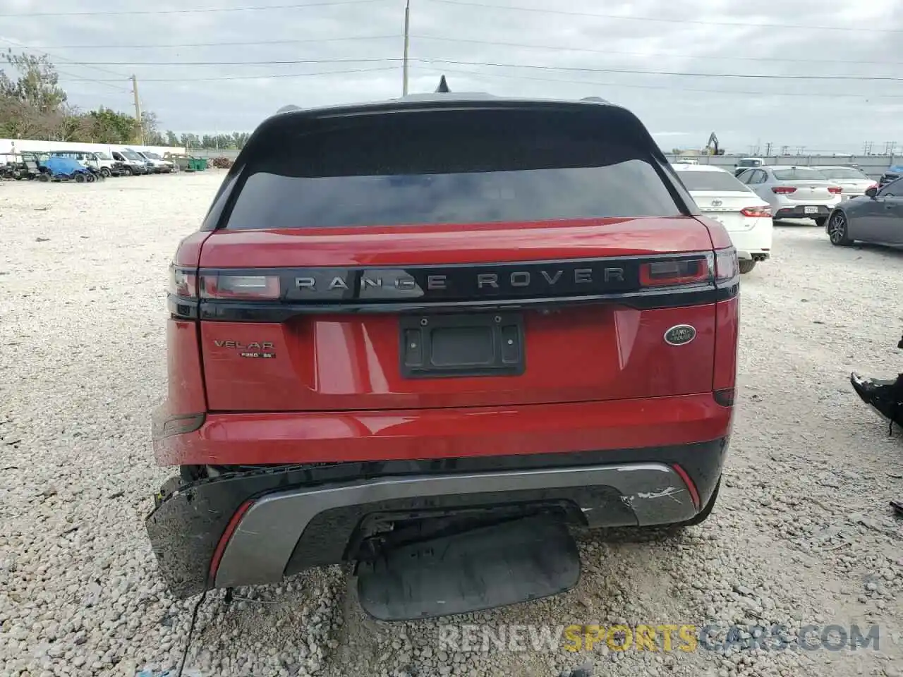 6 Photograph of a damaged car SALYL2EX2KA211086 LAND ROVER RANGEROVER 2019